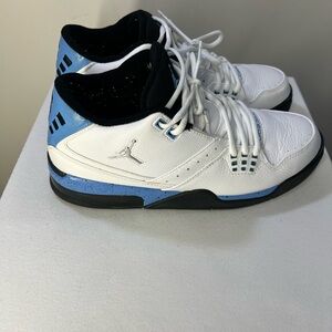 Air Jordan Flight 23, 11.5, 317820-106 White and Blue Sneakers
